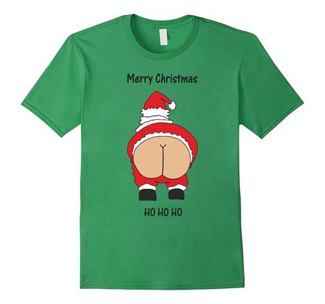 Rude Santa T Shirt Funny Merry Christmas Shirt Nude Xmas Anz Anztshirt