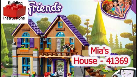 Mia S House 41369 Lego Friends Lego Video Instructions Youtube