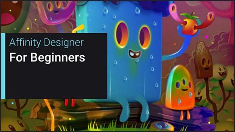 For Beginners (Affinity Designer) | Digital art design, Design, Easy