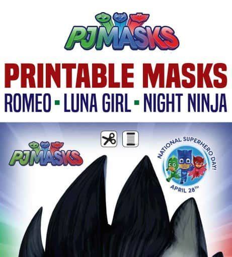 Printables Pj Masks Night Ninja Romeo Luna Life She Has