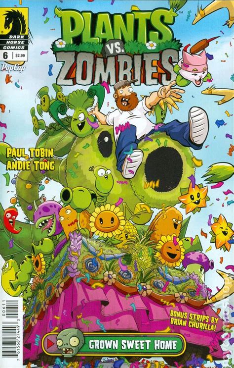 Plants Vs Zombies 2015 Dark Horse Comic Books