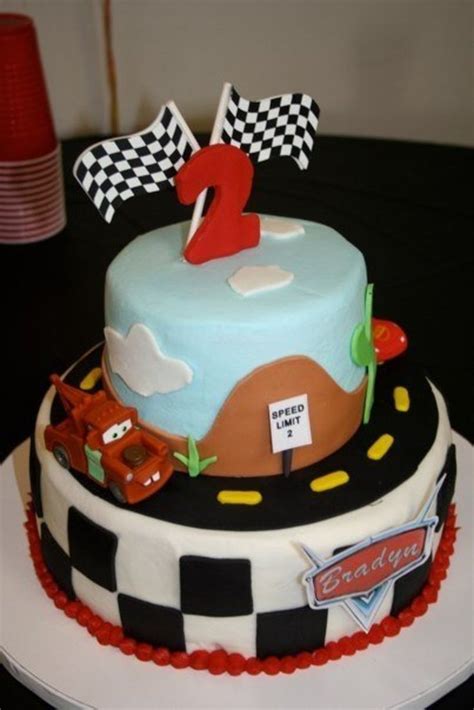 It was so much fun !! Cars The Movie Birthday Cake | Cars birthday cake, Cars ...
