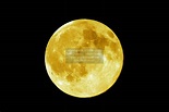 Yellow Full Moon Photos - Full Moon Photos, Lunar Images