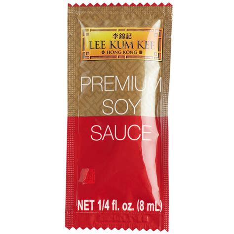Lee Kum Kee 8 Ml Premium Soy Sauce Packets 500case