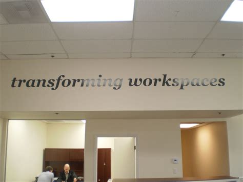 Project Update Unispace Dimensional Lobby And Wall Sign Signworks Inc