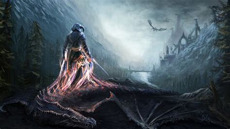 Dragon The Elder Scrolls V Skyrim Wallpapers Hd Desktop And Mobile