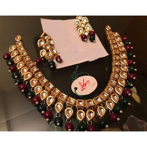 Bollywood Women Bridal Necklace Jewelry Set दुल्हन के आभूषण का सेट