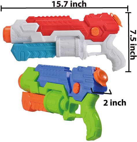 Buy Intera 2 Pack Super Water Blaster Shoot Up To 36 Feet High Capacity