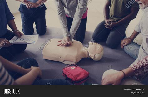 Cpr First Aid Training Image And Photo Free Trial Bigstock