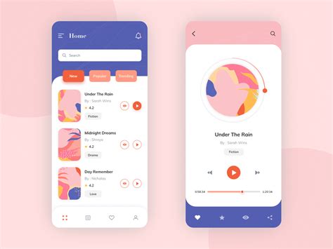 Book App Concept By Bhavna Kashyap For Nickelfox On Dribbble