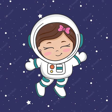 Little Girl Astronaut Clip Art Little Girl Astronaut Image Clip Art