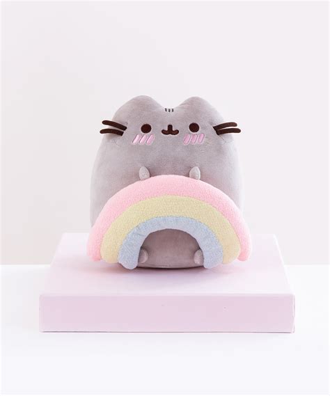 Pusheen With Rainbow Plush Pusheen Shop