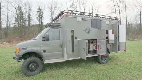 This Ambulance Conversion Is A 4x4 Overland Rig With Shower Toilet