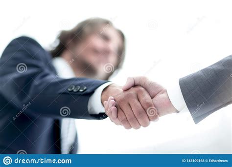 Two Businessman Shaking Hands Greeting Each Other Stock Photo - Image of deal, person: 143109168