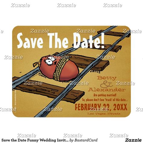 Save The Date Funny Wedding Invitation Use This Funny Card For Your