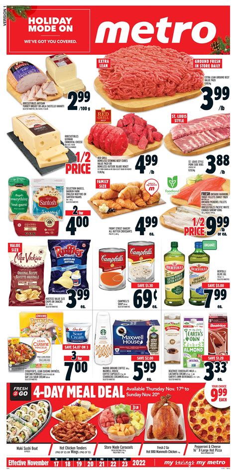 Metro (ON) Flyer November 17 to 23