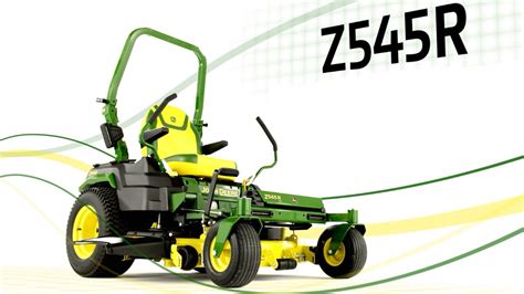 Z545r Zero Turn Mower John Deere Youtube