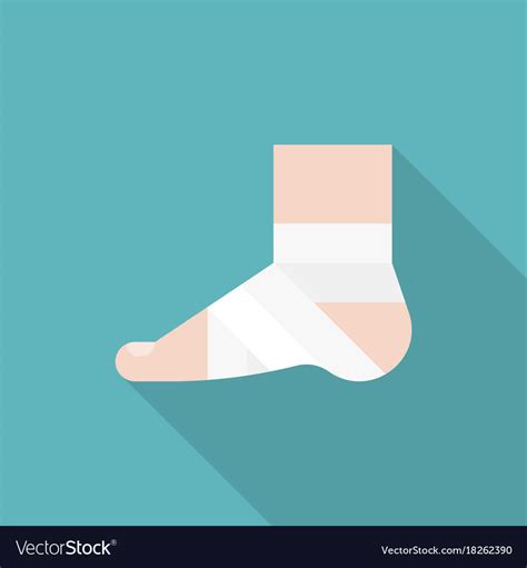 Injury Ankle Royalty Free Vector Image Vectorstock