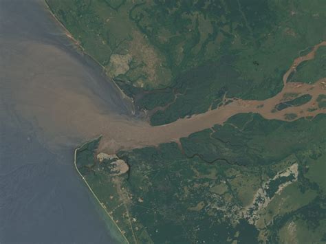 Nasa Salinity River Plumes Marginal Seas And Coasts