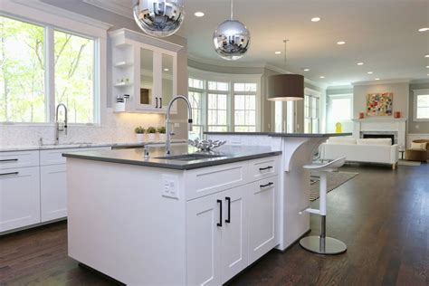 This is usually done by applying a coating of glazed over stained though an expensive high grade quality wood, cedar kitchen cabinets are guaranteed to last for decades as it has very minimal shrinkage. SEMI-CUSTOM: The Modern White Kitchen - CKS Residential