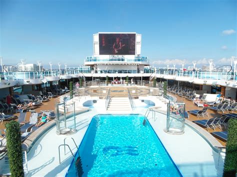 On Regal Princess Deck 17 Take A Relaxing Dip In A Fresh Water Pool A