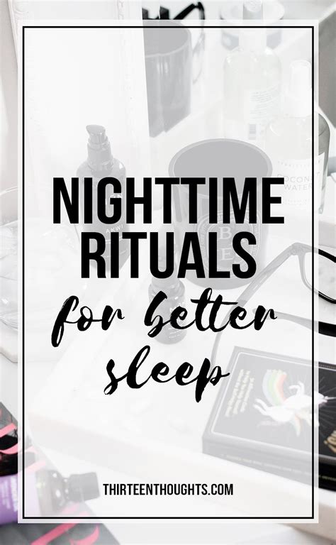 Nighttime Rituals For Better Sleep Better Sleep Sleep Rituals Night Time Routine Beauty