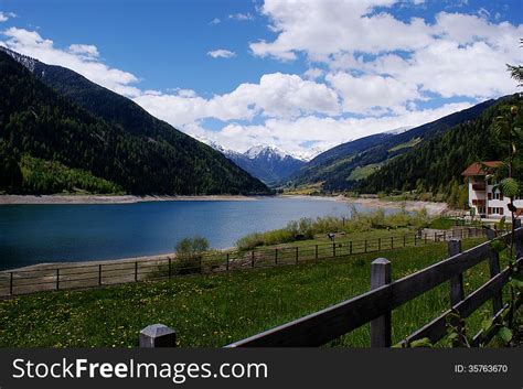 A Dam Lake In South Tyrol Free Stock Images And Photos 35763670