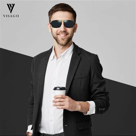 men s polarized aluminum pilot sunglasses outdoor driving sport eyewear with box ebay