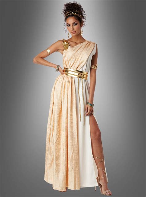 Greek Goddess Hera Costume Adult Golden Kostümpalast
