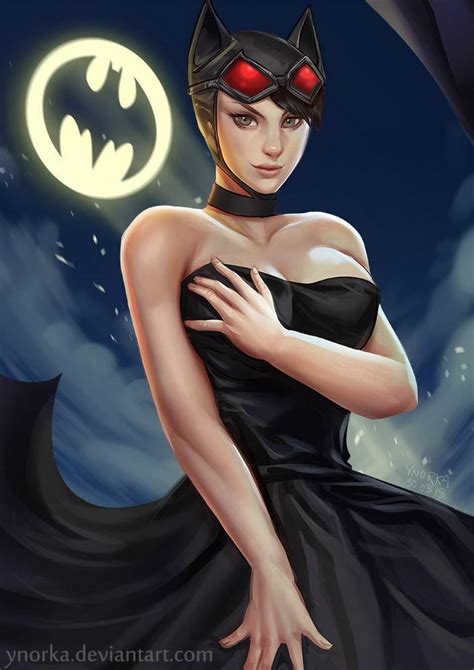 Catwoman By Ynorka On Deviantart Dc Comics Girls Catwoman Comic