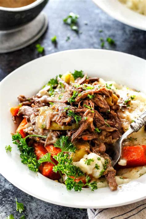 You can also use an instant pot as a faster option or cook in. Mississippi Pot Roast - Carlsbad Cravings