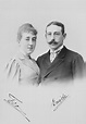 EMICH 5th PRINCE OF LEININGEN 1866-1939 with his wife FEODORA ...