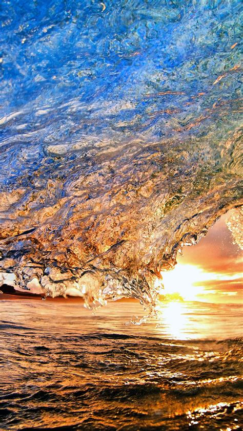 Wallpaper Sea 4k Hd Wallpaper Ocean Water Sunset Sunrise Sun Wave Nature 601