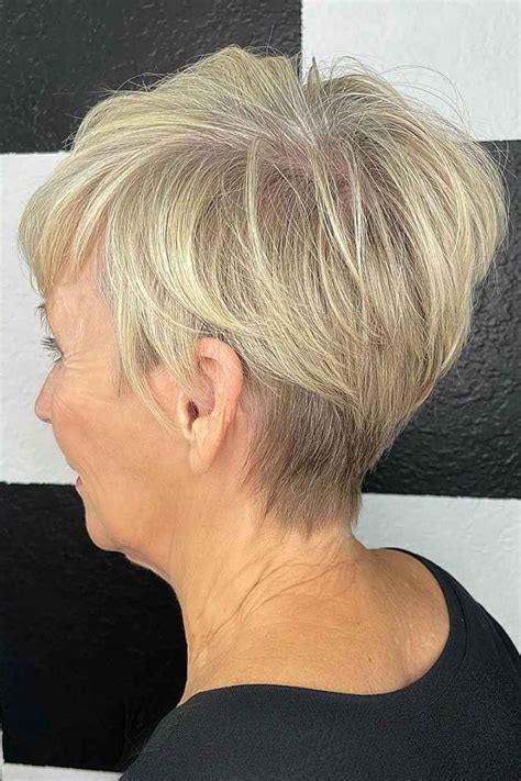 Request This Youthful Pixie Wedge Haircut That Senior Ladies Are Getting Right Now Tap Photo To