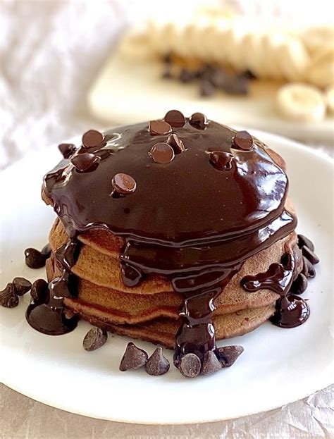 Triple Chocolate Pancakes Sweet Girl Treats