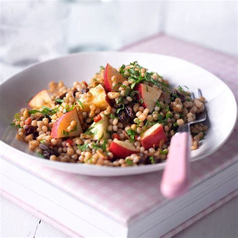 How long does couscous take to cook? Vegan apple and moroccan giant couscous salad | Recipe ...
