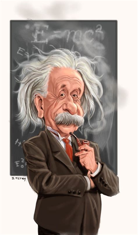 Albert Einstein In 2023 Caricature Einstein Funny Caricatures