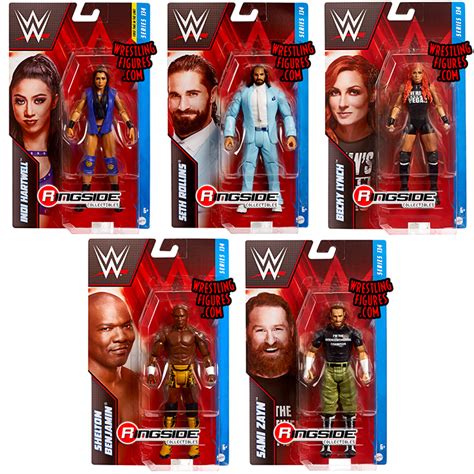 Wwe Series 134 Toy Wrestling Action Figures By Mattel This Set