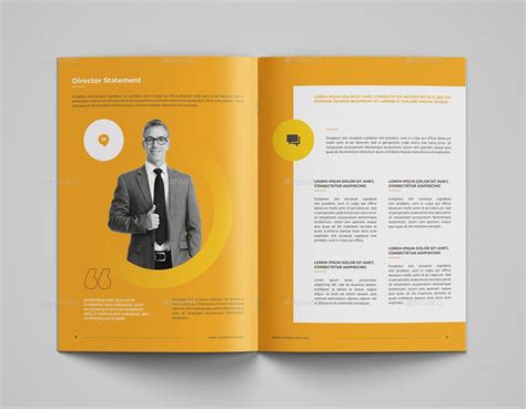 Company Profile Brochure | Company profile template, Company profile, Unique brochures