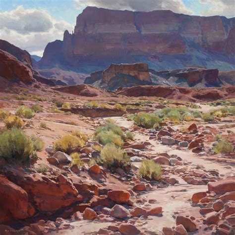 Landscape Art Desert Painting Landscape Paintings