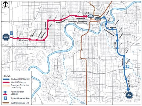 West And Southeast Edmonton Lrt Route Recommendations Mastermaqs Blog