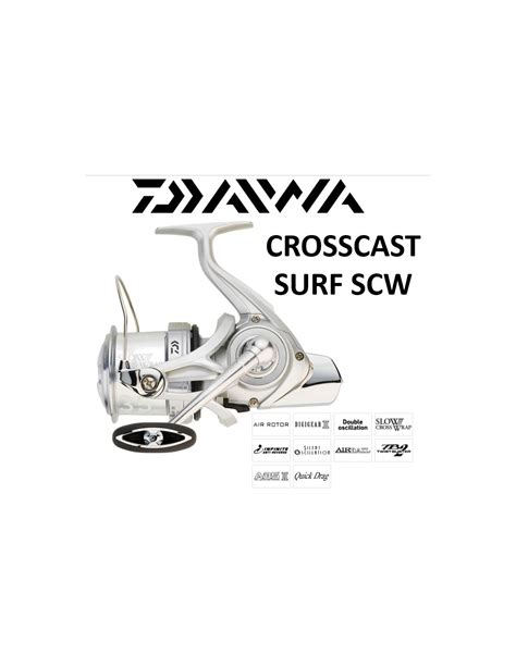 Daiwa Crosscast Surf Scw C Qd