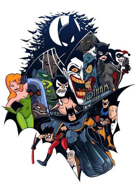 Batman The Animated Series By Milxart Rcomicbooks