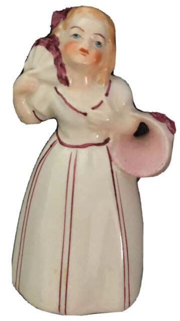 Southern Bell Blonde Girl Figurine Bell Porcelain China Pink Rose Dress