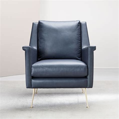 Please select quantity at west elm, we take great pride in the quality of our merchandise. Carlo Leather Mid-Century Chair | west elm