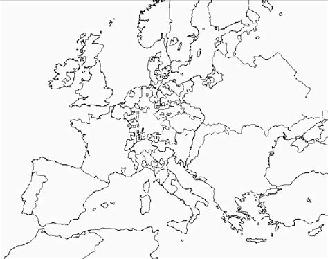 Blank Map Of Europe And North Africa List Of Free New Photos Blank