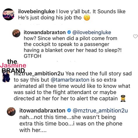 Tamar Braxton Confronted By Delta Pilot For Being Drunk Towanda Braxton Files Police Report