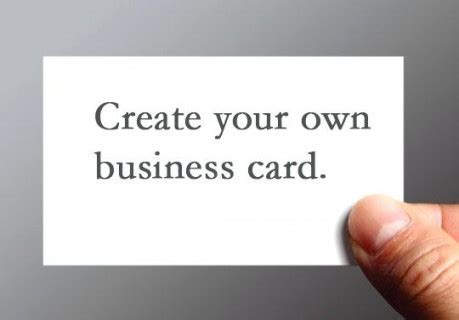 Sub out the imagery with your photos. Make Your Own Business Cards Free - Business Card ...