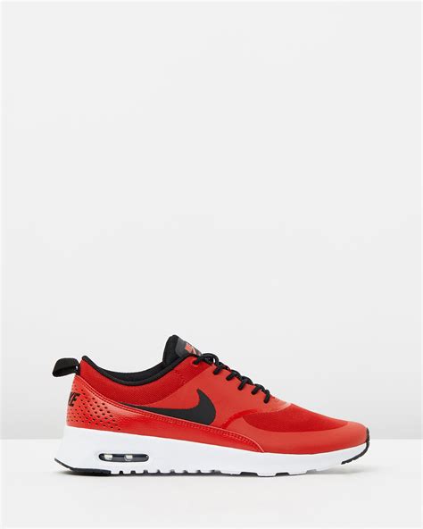 Nike Womens Air Max Thea University Red Sneaker Store