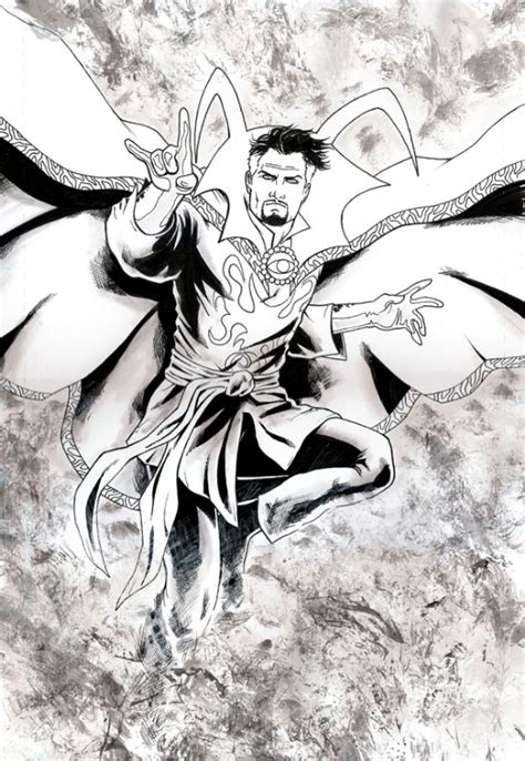 Doctor Strange In Jason Baroodys Misc Artwork Comic Art Gallery Room